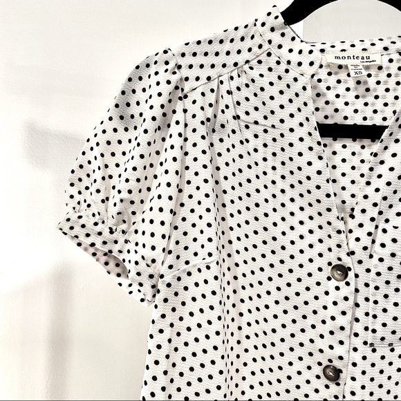 NWOT Monteau Blouse - Picture 4 of 10